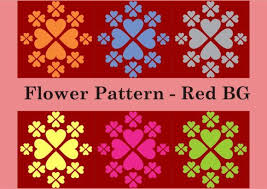 700+ vectors, stock photos & psd files. Colorful Flowers Pattern Red Bg Graphic By Designclusters Creative Fabrica In 2020 Flower Patterns Colorful Flowers Poster Stickers