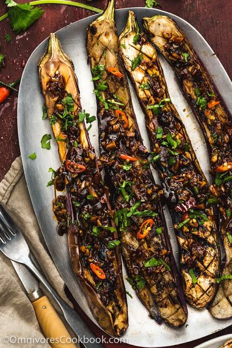 Spicy Asian Barbecue Aubergine
