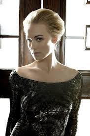 Yvonne strahovski is known for her role as the cold and cruel serena joy waterford in the dystopian series a handmaiden's tale. Hd Wallpaper Yvonne Strahovski Dress Face Bare Shoulders Blonde Women Wallpaper Flare