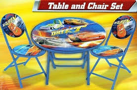 Disney Pixar Cars Table And Chairs Mcqueen 3 Piece Folding Set Http Www Amazon Com Disney Chairs Mcqueen 3 Piece Folding Dp Car Table Chair Table And Chairs