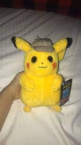 Very Soft Brand New Detective Pikachu Stuffed Animal New With Tags Original Price 15 Pokemon Stuffed Animals Pikachu Pikachu Plushie