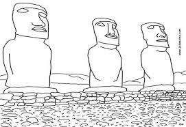 This moai of easter island coloring page would make a cute present for your parents. Printable Countries Coloring Pages Moai Of Easter Island Coloring Pages Easter Island Statues Easter Coloring Pages