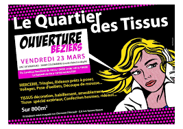 Le Quartier Des Tissus S Agrandit Apres Montpellier St Cannat Et Clermont L Herault Notre Dernier Ne Proch Decoupe De Mousse Beziers Rideaux Pret A Poser