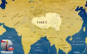 Meseta Del Tibet Meseta Del Tibet Tibet Mapa Antiguo