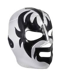 We are based in australia but shipping everywhere in this world! Kiss Pro Fit Adult Lucha Libre Mexican Wrestling Mask Silver Ebay