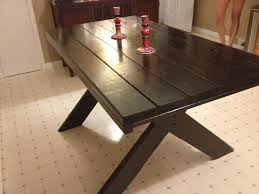Custom 2 Tone Farm Table With Picnic Style Legs By Last Boss Woodworks Custommade Com Share the post picnic style kitchen table.