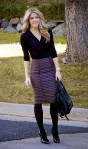 Pencil Skirt With Tights Fall Outfits For Work Professional Outfits Work Outfits Women