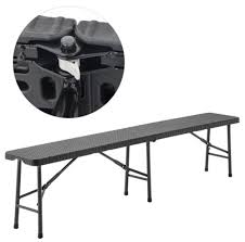 Maybe you would like to learn more about one of these? 3pcs Portable Folding Table Chair Set Black