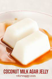 Coconut Milk Agar Jelly Recipe Jelly Recipes Jelly Desserts Coconut Milk Recipes