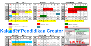 Maybe you would like to learn more about one of these? Kalender Pendidikan Tahun 2016 2017 Bisa Dibuat Dengan Aplikasi Excel Operator Sekolah