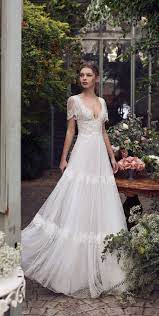 38 Romantic Boho Wedding Dresses To Inspire You Boho Wedding Gown Weddingdres Boho Dres Boho Wedding Gown Wedding Dresses Romantic Boho Wedding Dress
