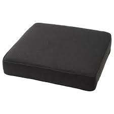 6/14 x 15 x 3. Jarpon Duvholmen Dark Grey Anthracite Seat Cushion Outdoor Ikea