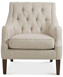 Furniture Glenis Tufted Accent Chair Reviews Chairs Furniture Macy S Tufted Accent Chair Cream Accent Chair Accent Chairs
