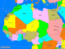 Political maps are designed to show governmental boundaries of countries, states, and counties, the location of major cities, and they usually include. North Africa Political Map A Learning Family