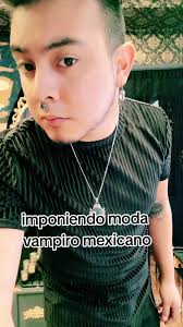 Short Mexican Guy Dressed Ad Vampire Movie