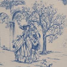 Here is our discount for free shipping with $99+ eligible purchase. Amazon Com Blue Toile De Jouy Fabric Direct From France Toile De Jouy Aimee Authentic French Designer 100 Cotton Print 55 Inches 140cms Wide Sold By The Yard