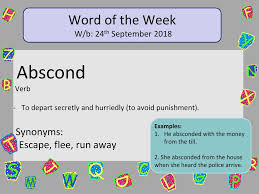 نتیجه جستجوی لغت [abscond] در گوگل