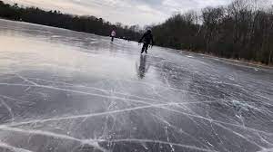 Schaatsen, zon en sporen in de sneeuw. Schaatsen 4k Op De Leersumse Plassen 1 Maart 2018 Leersumse Veld Youtube