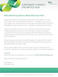 Mbb firms (mckinsey, bcg, bain) usually require a cover letter. Partner Events Club 307