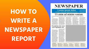 The quote reported in the news report must be accurate, and in context. Easy Newspaper Report Writing Format For Students Gyanveda247 Best Seba Cbse Notes Blog