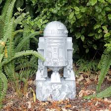 Star Wars R2 D2 Garden Ornament From Bunnings Nz Star Wars New Zealand Nerd Decor Vintage Garden Decor Garden Ornaments