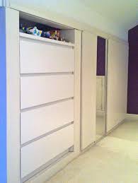 My room has a design feature a slanted or sloping ceiling. Eaves Stowed