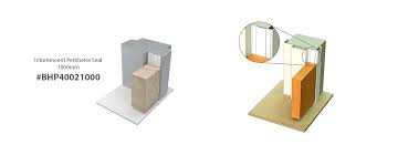 There can be very small gaps. Fire Door Seals Vents Flamestop Australia