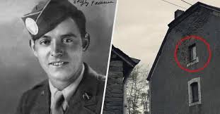 The window in Foy, Belgium where Shifty Powers eliminated the German sniper  who killed several members of Easy Company, 80 years ago today. 🎯