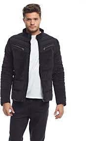 Buy Guess Zip Up Jacket For Men Black Jackets Coats Ksa Souq Mens Black Jacket Mens Jackets Jackets