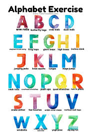 Printable alphabet letters can be saved as.pdf files which are opened in your browser with . Alphabet Exercises For Kids The Ot Toolbox