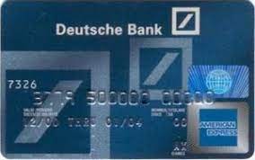 Deutsche bank is a german investment bank that operates worldwide in more than 70 countries. Bank Card Amex Blue Deutsche Bank Italy Col It Ae 0002