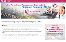 Pengurangan bayaran balik pinjaman mara. Permohonan Pengurangan Bayaran Pinjaman Pelajaran Mara Melalui Econversion Keptennews Com