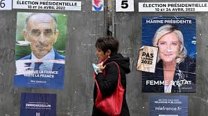 French election: Far-right Le Pen closes in on Macron ahead of vote - BBC  News