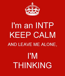 Keep Calm Poster Intp Intp Intp Personality Type Intp Personality