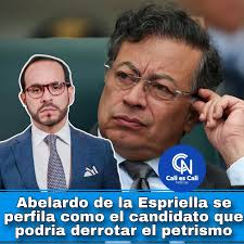 Según una encuesta en vivo durante una entrevista en Boom FM Cali, el 54%  de más de 2600 participantes dijeron que votarían por Abelardo De La  Espriella. ¿Representa eso al país? Difícil