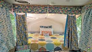 Pop up camper mattress sheets. How To Make Pop Up Camper Curtains Easy Sewing Method