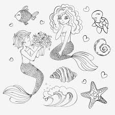 File lambang kabupaten tanah laut hitam putih svg wikimedia commons. Gambar Putri Duyung Cahaya Kartun Perjalanan Vektor Ilustrasi Set Di Bawah Clipart Laut Ikan Duyung Puteri Png Dan Vektor Untuk Muat Turun Percuma