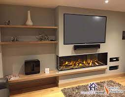 Discover savings on home décor & more. The E72 Corner Style By European Home Is A Trimless Electric Fireplace Evoflame Technology Creates A Robu Chimeneas Electricas Chimeneas De Interior Chimeneas