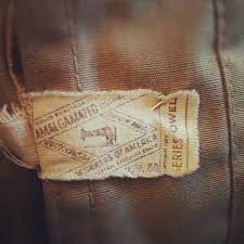 The Pocket Label Of My Vintage Military Brooks Brothers Overcoat Vintage Labels Printing Labels Woven Labels