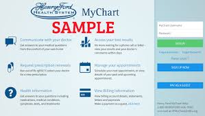 Www Henryford Com Mychart Henry Ford Mychart