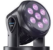 Luz LED de cabeza móvil versátil para colorear : Amazon.com ...