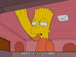 Homer jay simpson (born may 12) is the main protagonist and one of the five main characters of the simpsons series(or show). Sad Bart Simpson Gif Find Share On Giphy