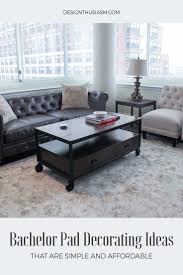 Bachelor Pad Ideas Decorating A Young Man S Apartment On A Budget In 2020 Bachelor Pad Apartment Decor Bachelor Pad Decor