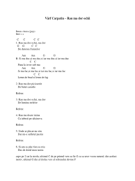 Si am duc iar ma duc. Varf Carpatin Rau Ma Dor Ochii Ma Dor