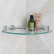 Maybe you would like to learn more about one of these? Bristow Tempered Glass Corner Shelf Chrome Glass Corner Shelves Glass Bathroom Shelves Glass Shelves In Bathroom