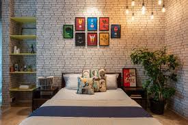 Diy $100 geometric accent wall. 7 Ideas To Steal From Most Popular Indian Bedrooms