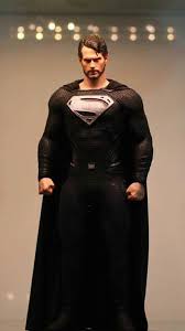 Black And Silver Zack Snyder Superman Suit Black Superman Toy Superman Art Superman Batman Vs Superman