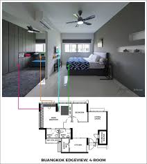 25 Feasible Layouts That Work With Your Bto Floor Plan Angled Bedroom Decorating A New Home Floor Plans