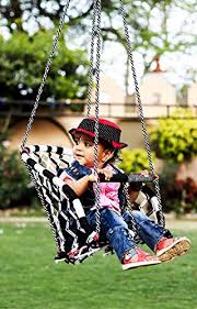 Patiofy Made In India Baby Cotton Hanging Swing Chair With Safety Handle For 1 5 Years Indoor Outdoor Baby Swing Chair Baby Swing Store