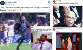 Uefa europa conference league group stage draw: Jose Mourinho Fans Erupt On Twitter After Roma Announcement With Hilarious Memes Daily Mail Online